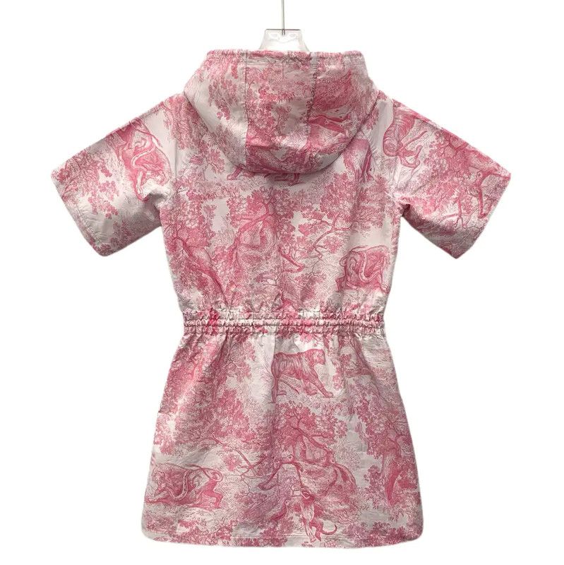 Dior Dior Pink Polyester Dress for Women 0089 Size S / US 4 / IT 40 - 2 Thumbnail