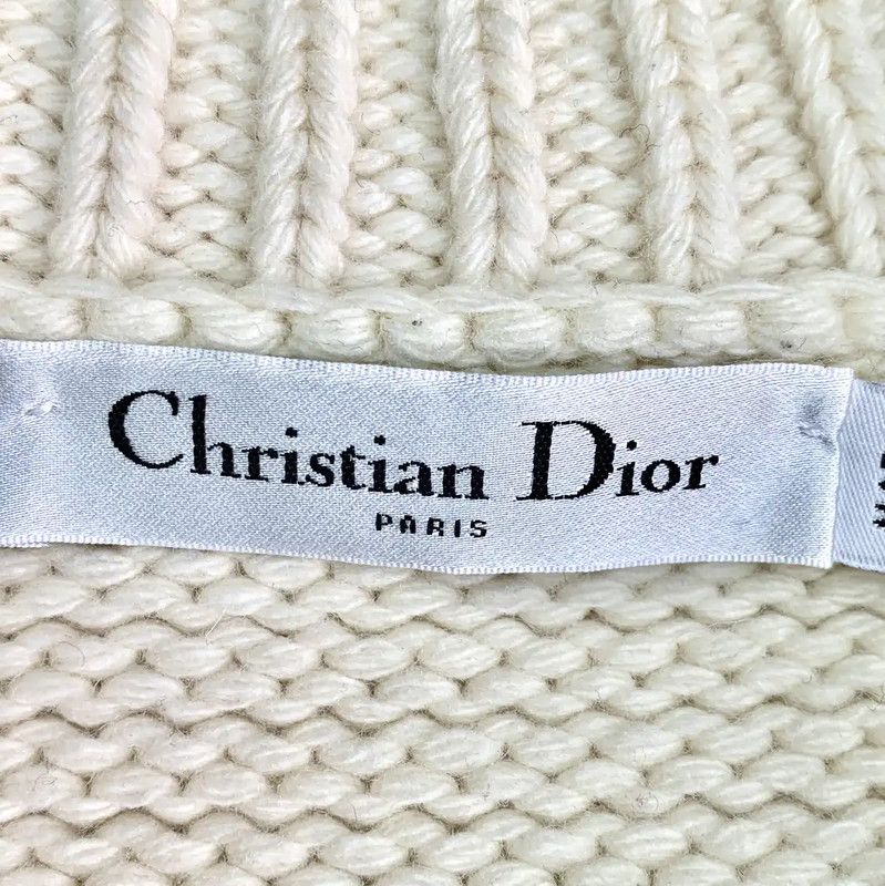 Dior Dior Colorblock Wool Cardigan for Women 0089 Size XS / US 0-2 / IT 36-38 - 6 Thumbnail