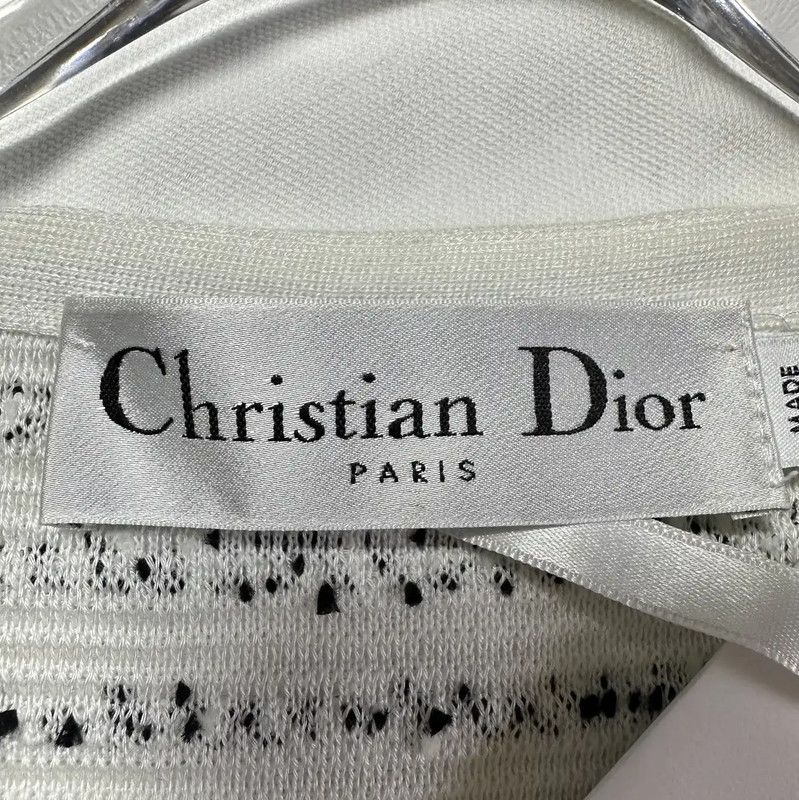 Dior Dior Cotton Blend Embroidered Jacket for Women 0089 Size M / US 6-8 / IT 42-44 - 4 Thumbnail