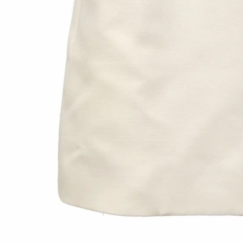 Dior Dior Elegant White Silk Blend Dress 0089 Size M / US 6-8 / IT 42-44 - 4 Thumbnail