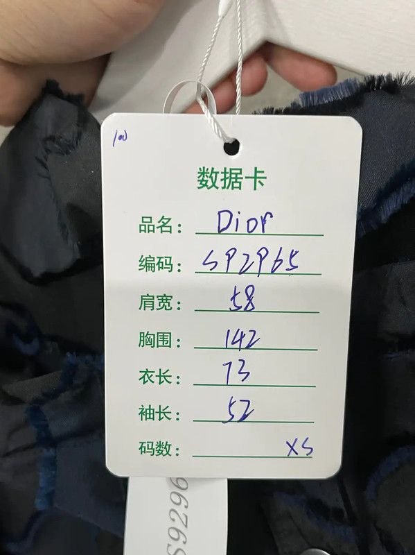 Dior Dior Blue Cotton Long Sleeve Sweatshirt 0089 Size XS / US 0-2 / IT 36-38 - 9 Thumbnail