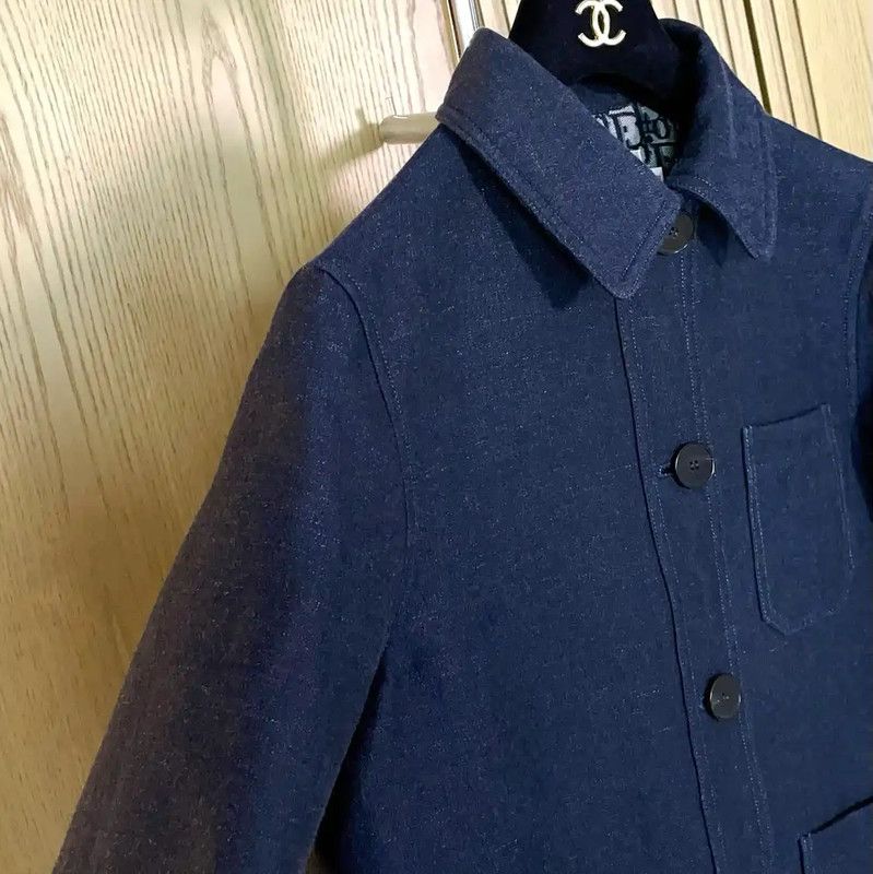 Dior Dior Blue Cotton Embroidered Women's Jacket 0089 Size S / US 4 / IT 40 - 7 Thumbnail