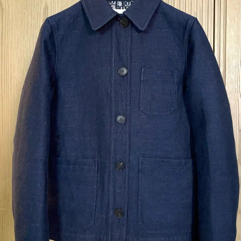 Dior Dior Blue Cotton Embroidered Women's Jacket 0089 Size S / US 4 / IT 40 - 4 Thumbnail