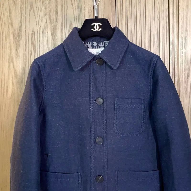 Dior Dior Blue Cotton Embroidered Women's Jacket 0089 Size S / US 4 / IT 40 - 3 Thumbnail
