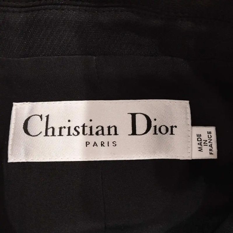 Dior Dior Black Spring Autumn Jacket for Women 0089 Size M / US 6-8 / IT 42-44 - 3 Thumbnail