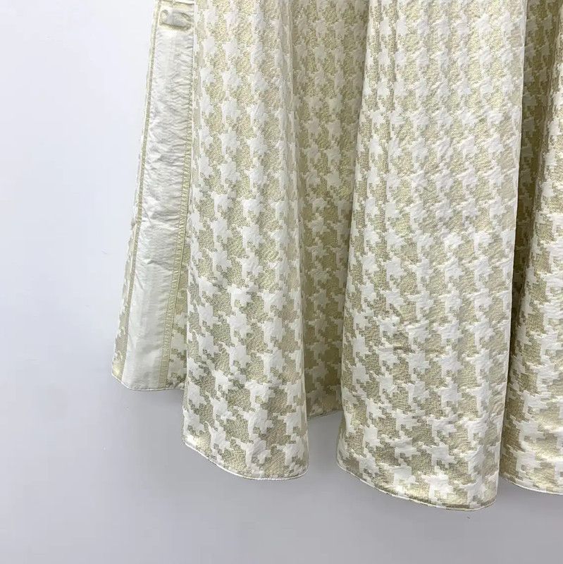 Dior Dior Beige Women's Half Skirt 0089 Size 23" - 4 Thumbnail