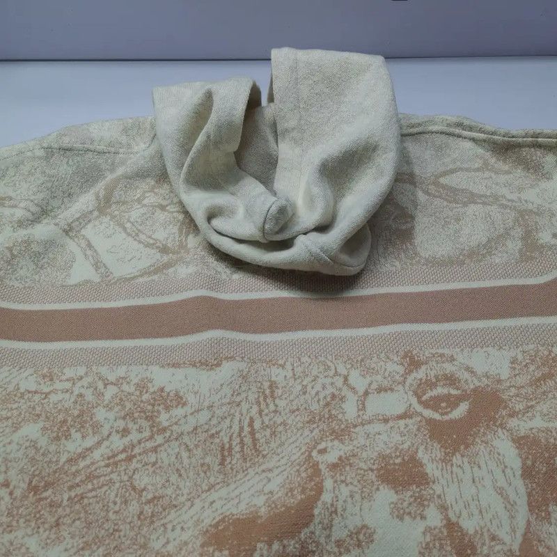Dior Dior Cropped Graphic Hoodie in Beige 0089 Size M / US 6-8 / IT 42-44 - 5 Thumbnail