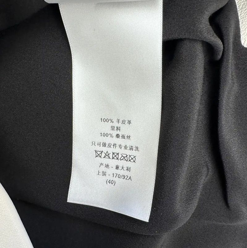 Dior Dior Women's Cream Leather Jacket 0089 Size M / US 6-8 / IT 42-44 - 6 Thumbnail
