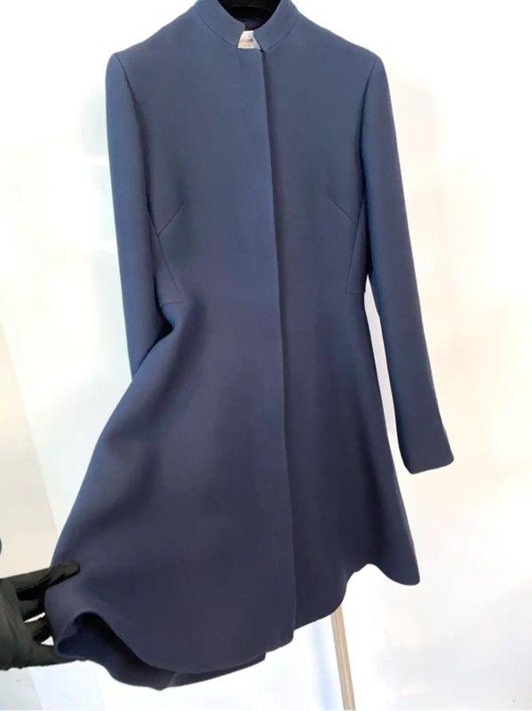 Dior Dior Wool Blend Mid-Length Women's Coat 0089 Size S / US 4 / IT 40 - 6 Thumbnail