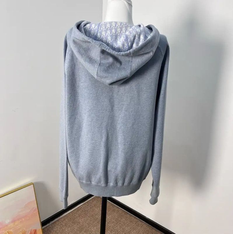 Dior Dior Blue Women's Hoodie in XL Size 0089 Size XL / US 12-14 / IT 48-50 - 2 Thumbnail