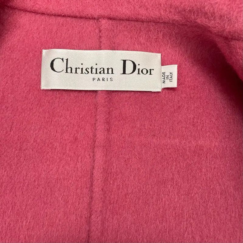 Dior Dior Women's Pink Wool Jacket for Spring/Fall 0089 Size XS / US 0-2 / IT 36-38 - 3 Thumbnail
