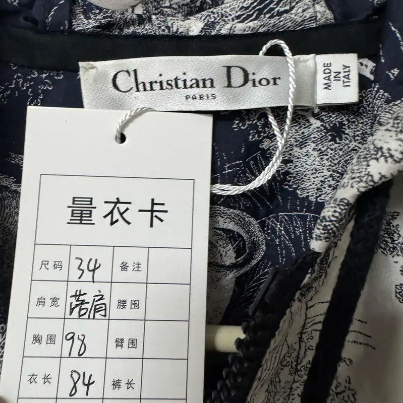 Dior Dior Multi-Color Polyester Dress for Women 0089 Size S / US 4 / IT 40 - 3 Thumbnail