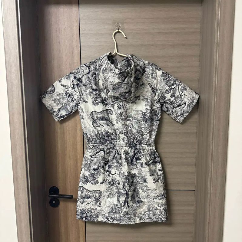 Dior Dior Multi-Color Polyester Dress for Women 0089 Size S / US 4 / IT 40 - 2 Thumbnail