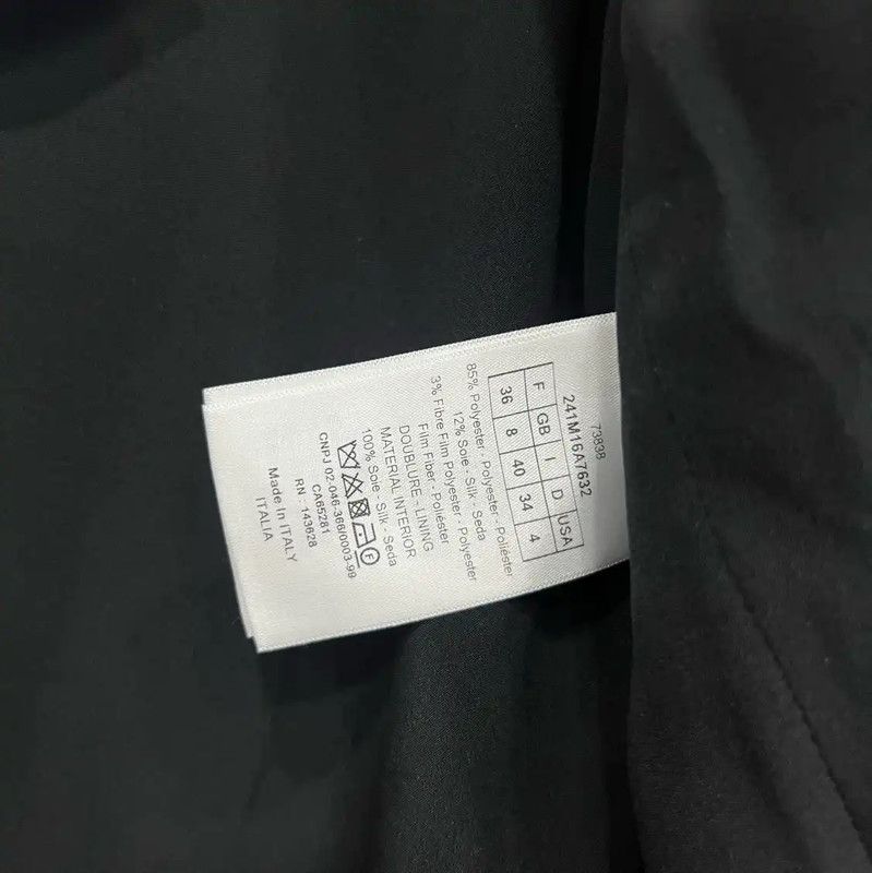 Dior Dior Floral Print Black Coat for Women 0089 Size ONE SIZE - 5 Thumbnail