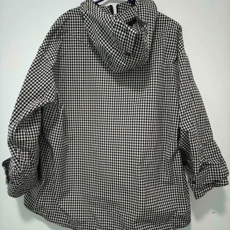 Dior Dior Black Patterned Women's Jacket 0089 Size XS / US 0-2 / IT 36-38 - 2 Thumbnail