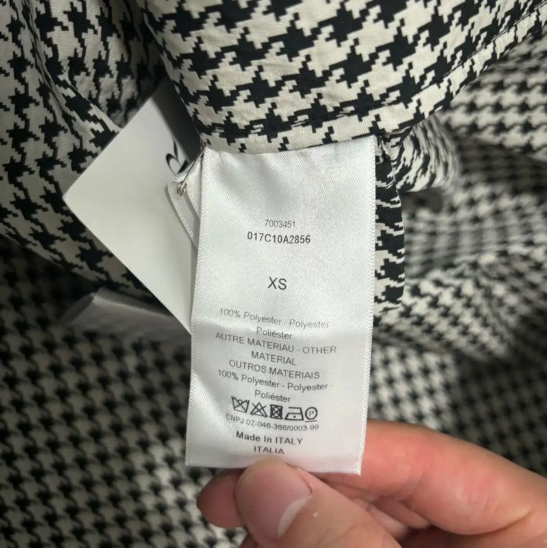 Dior Dior Black Patterned Women's Jacket 0089 Size XS / US 0-2 / IT 36-38 - 4 Thumbnail