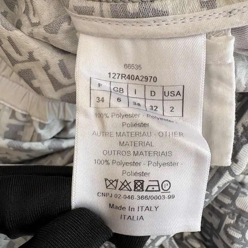 Dior Dior Short Sleeve Summer Dress for Women 0089 Size XS / US 0-2 / IT 36-38 - 8 Thumbnail