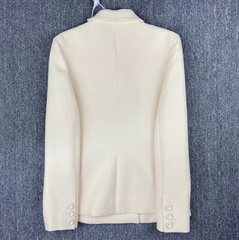 Dior Dior Women's Beige Wool Jacket 0089 Size XS / US 0-2 / IT 36-38 - 2 Thumbnail