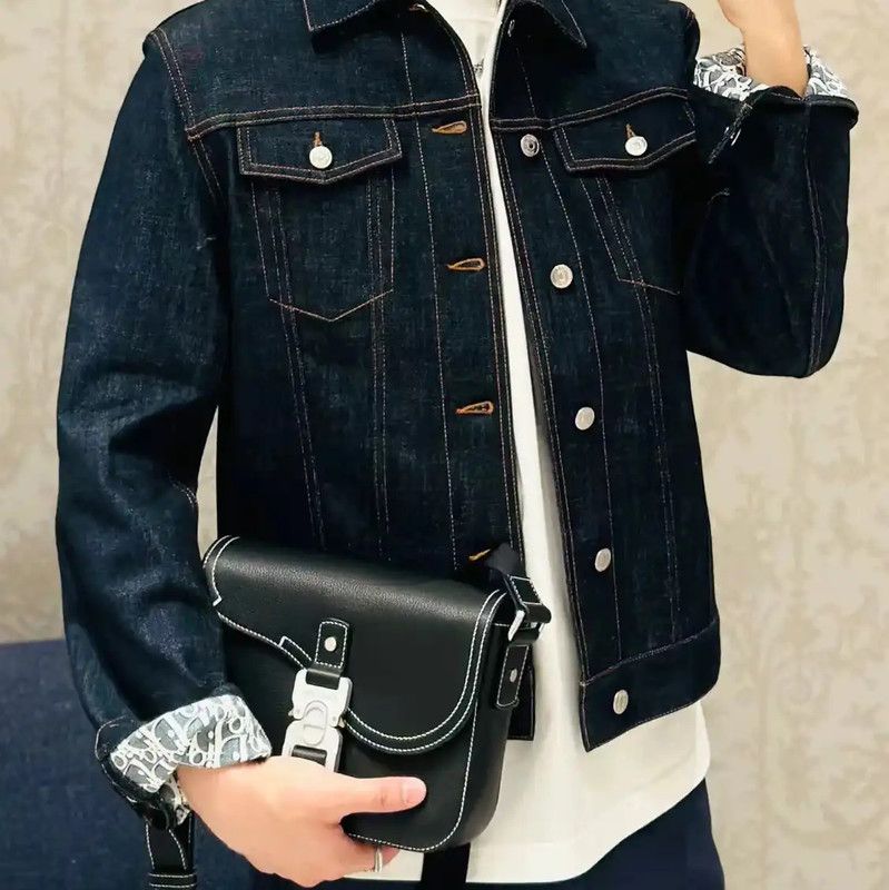 Dior Dior Blue Cotton Jacket for Women, Size XXL 0089 Size XXL / US 16-18 / IT 52-54 - 7 Thumbnail