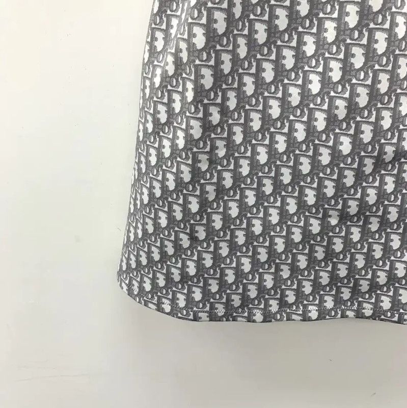 Dior Dior Grey Nylon Mini Dress 0089 Size XXS / US 00 / IT 34 - 5 Thumbnail