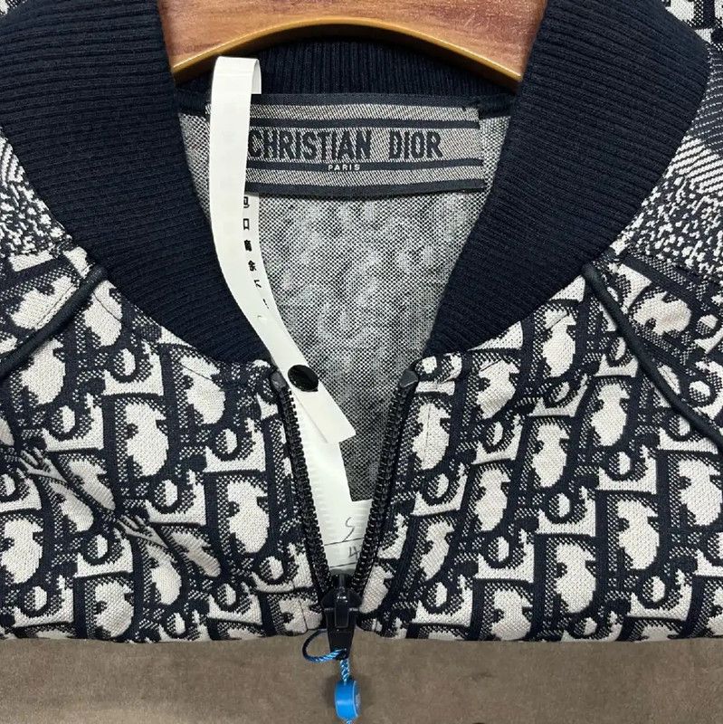 Dior Dior Women's Blue Nylon Jacket 0089 Size S / US 4 / IT 40 - 3 Thumbnail