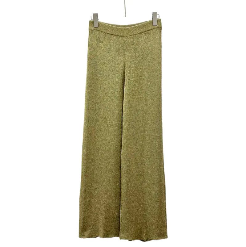 Dior Dior Gold Stretch Pullover Top for Women 0089 Size XS / US 0-2 / IT 36-38 - 3 Thumbnail