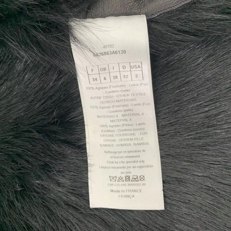 Dior Dior Black Women's Coat XXS Size 0089 Size XXS / US 00 / IT 34 - 7 Thumbnail