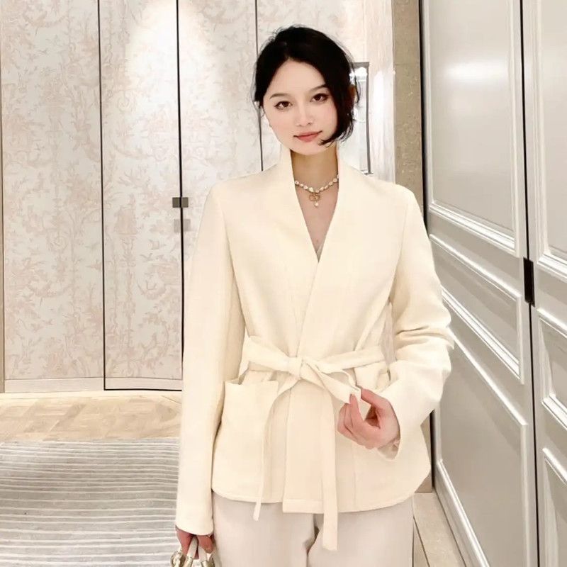 Dior Dior Cream Wool Women's Jacket 0089 Size XXS / US 00 / IT 34 - 10 Thumbnail