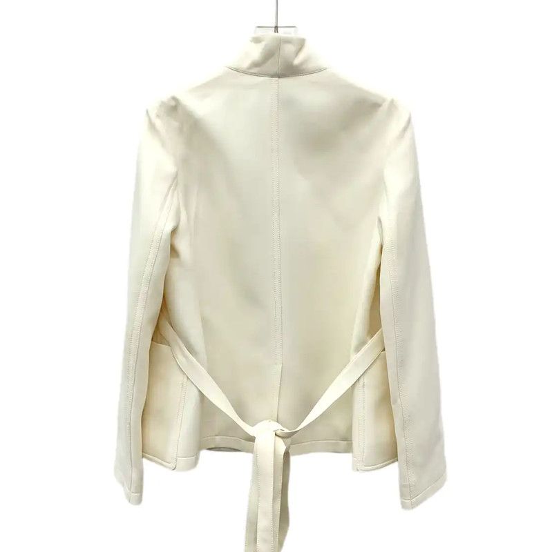 Dior Dior Cream Wool Women's Jacket 0089 Size XXS / US 00 / IT 34 - 2 Thumbnail