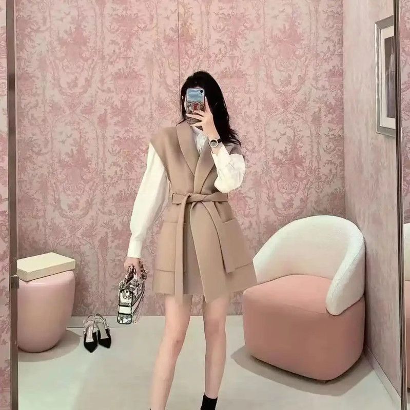 Dior Dior Pink Wool Women's Coat 0089 Size S / US 4 / IT 40 - 6 Thumbnail