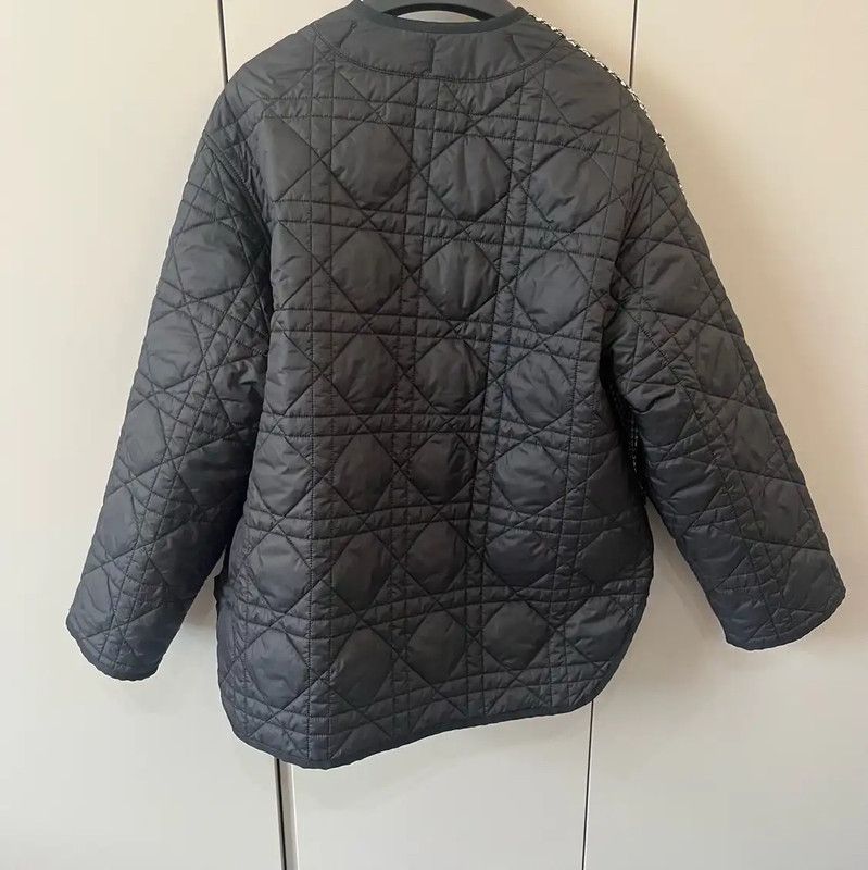 Dior Dior Black Cotton Women's Jacket 0089 Size ONE SIZE - 2 Thumbnail