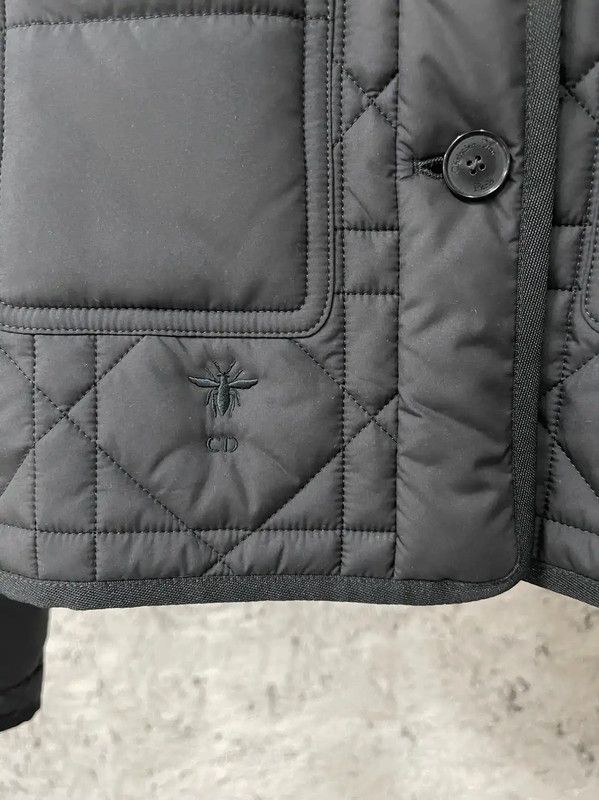 Dior Dior Black Women's Winter Cotton Jacket 0089 Size ONE SIZE - 5 Thumbnail