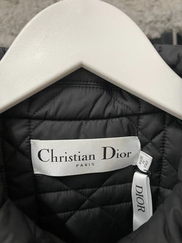 Dior Dior Black Women's Winter Cotton Jacket 0089 Size ONE SIZE - 6 Thumbnail