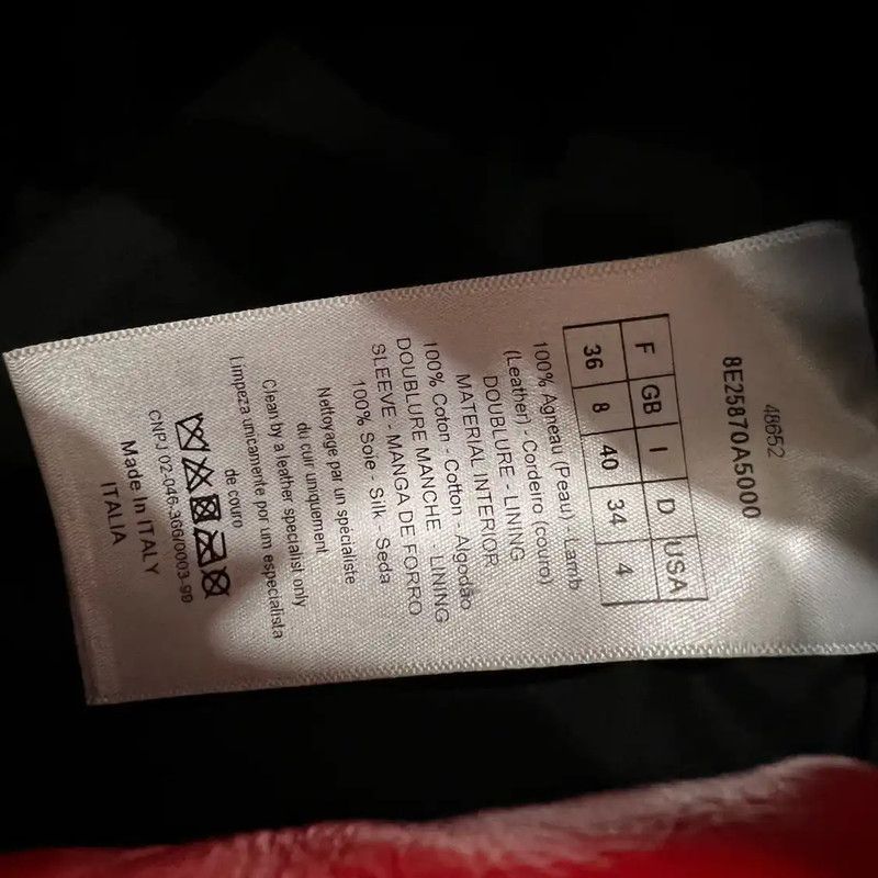Dior Dior Red Ladies Coat Size M 0089 Size M / US 6-8 / IT 42-44 - 4 Thumbnail