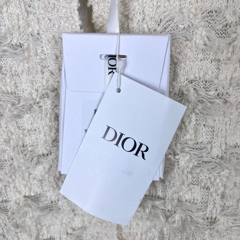 Dior Dior White Women's Knit Sweater 0089 Size L / US 10 / IT 46 - 4 Thumbnail