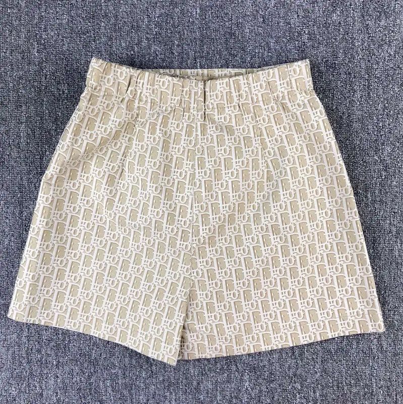Dior Dior Beige Polyester Women's Shorts 0089 Size 23" - 2 Thumbnail