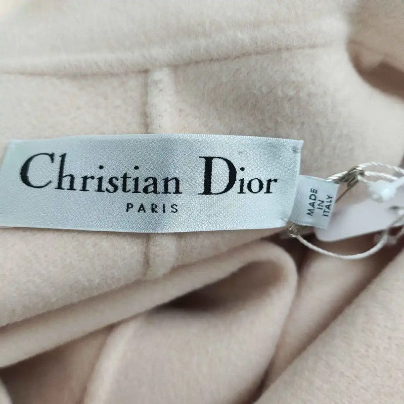Dior Dior Pink Cashmere Mid-Length Women's Coat 0089 Size S / US 4 / IT 40 - 4 Thumbnail