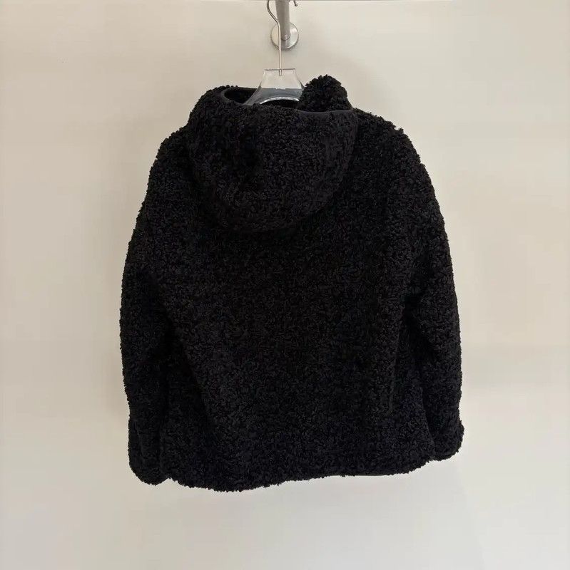 Dior Dior Black Embroidered Winter Long Sleeve Sweatshirt 0089 Size L / US 10 / IT 46 - 2 Thumbnail