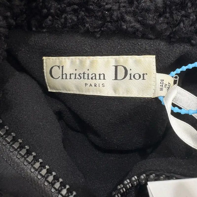 Dior Dior Black Embroidered Winter Long Sleeve Sweatshirt 0089 Size L / US 10 / IT 46 - 9 Thumbnail