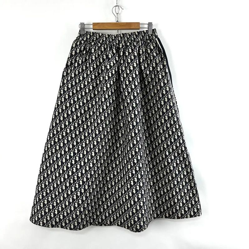 Dior Dior Multicolor Long Cotton Skirt for Women 0089 Size 22" - 2 Thumbnail