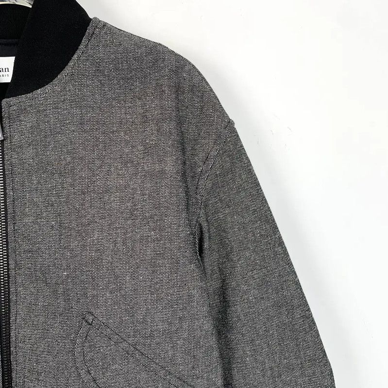 Dior Dior Black Grey Cotton Women's Jacket 0089 Size S / US 4 / IT 40 - 3 Thumbnail