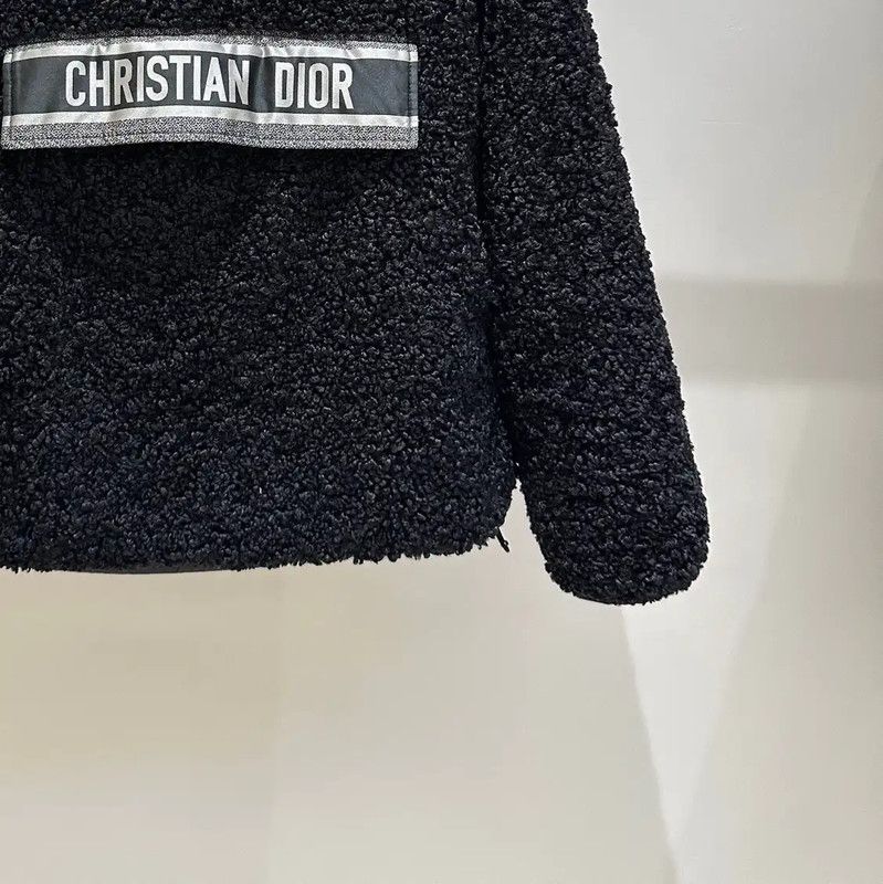 Dior Dior Black Long Sleeve Sweatshirt for Women 0089 Size S / US 4 / IT 40 - 2 Thumbnail