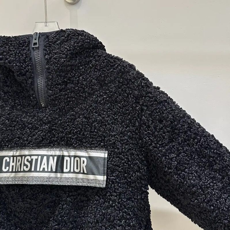 Dior Dior Black Long Sleeve Sweatshirt for Women 0089 Size S / US 4 / IT 40 - 3 Thumbnail