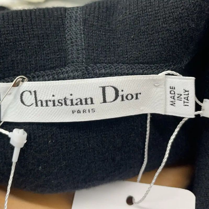 Dior Dior Black Cashmere Women's Jacket 0089 Size S / US 4 / IT 40 - 3 Thumbnail