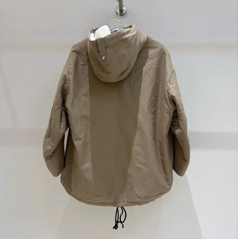 Dior Dior Beige Cotton Mid-Length Women's Jacket 0089 Size S / US 4 / IT 40 - 2 Thumbnail