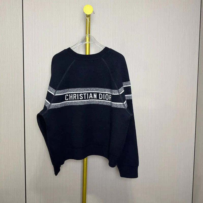 Dior Dior Women's Black Wool Sweater 0089 Size ONE SIZE - 4 Thumbnail