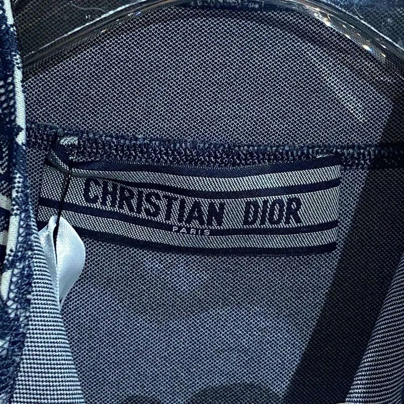 Dior Dior Color-Block Cotton Blend Dress 0089 Size M / US 6-8 / IT 42-44 - 3 Thumbnail