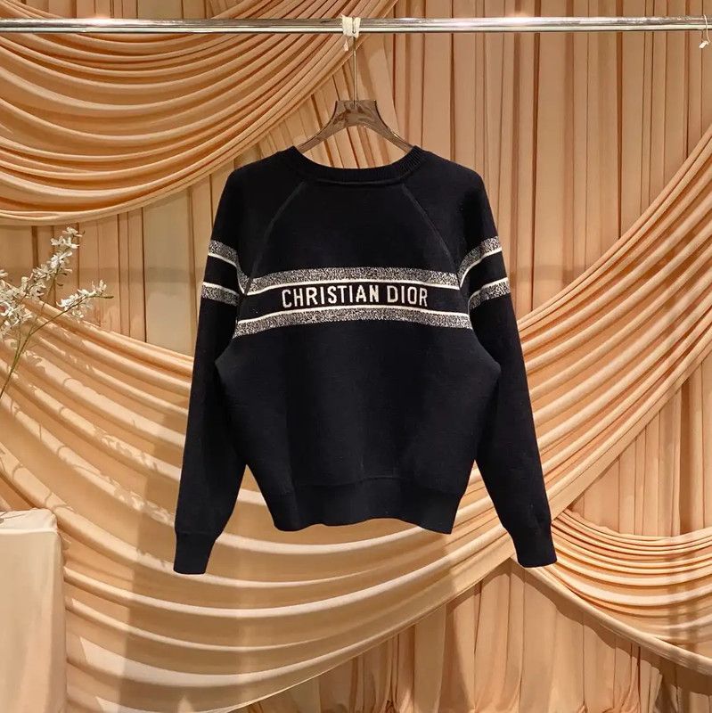Dior Dior Colorblock Wool Pullover Sweater 0089 Size M / US 6-8 / IT 42-44 - 3 Thumbnail