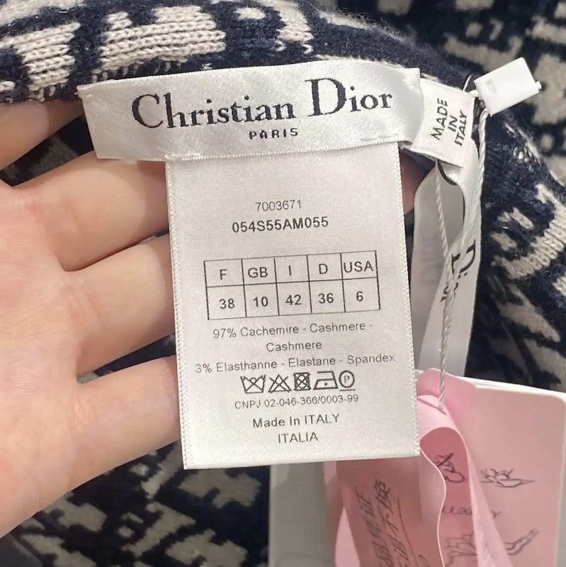 Dior Dior Colorblock Wool Pullover Sweater 0089 Size M / US 6-8 / IT 42-44 - 5 Thumbnail