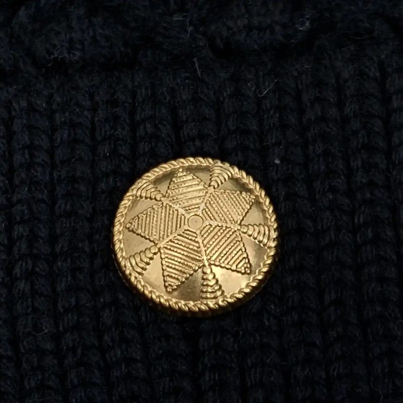 Dior Dior Black Wool Women's Cardigan 0089 Size XS / US 0-2 / IT 36-38 - 5 Thumbnail